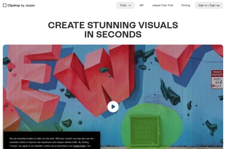 ClipDrop Image Upscaler