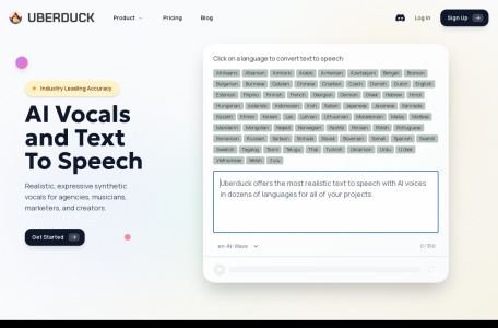AI Vocals and Text To Speech